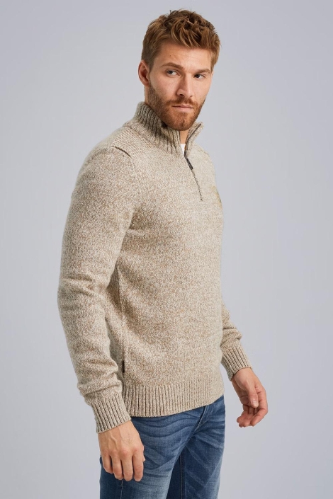 PME legend r-neck heavy knit mix yarn